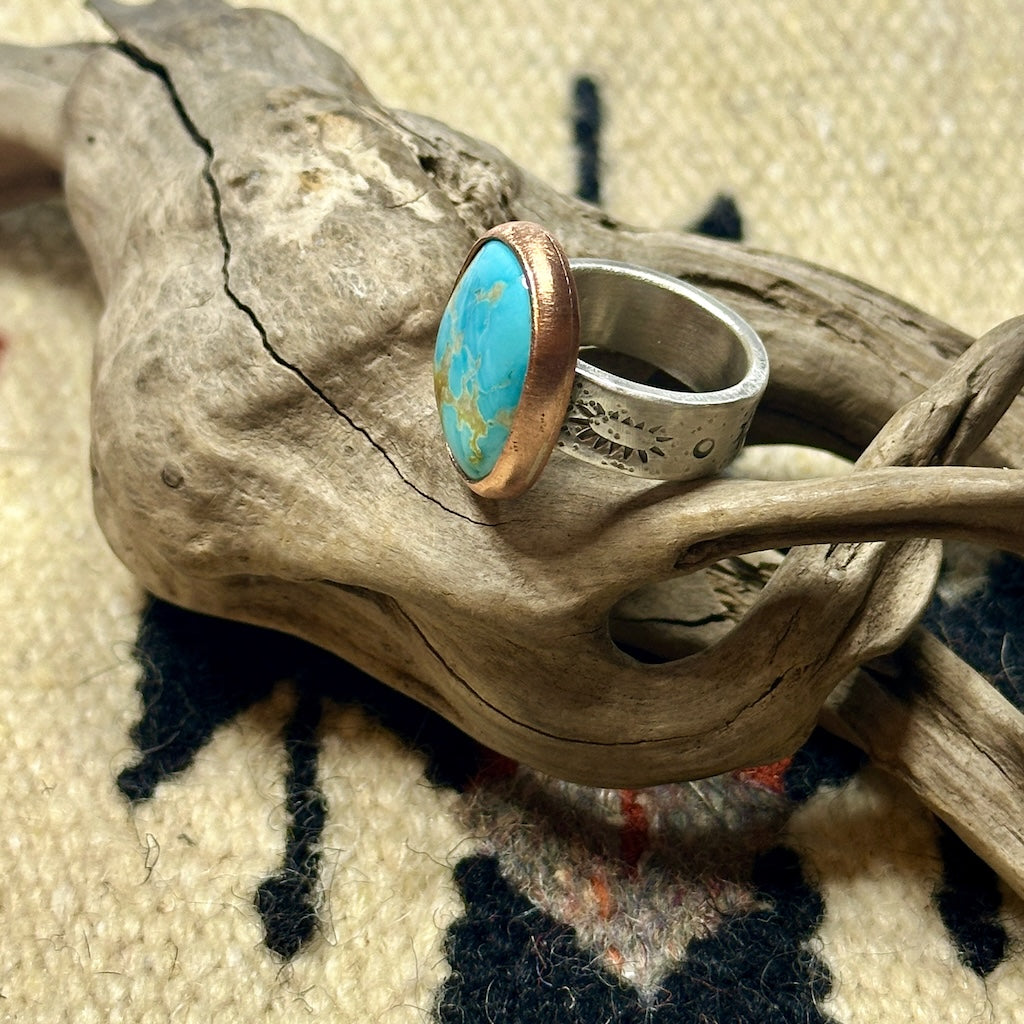 ROYSTON TURQUOISE CLOUD RING AS248