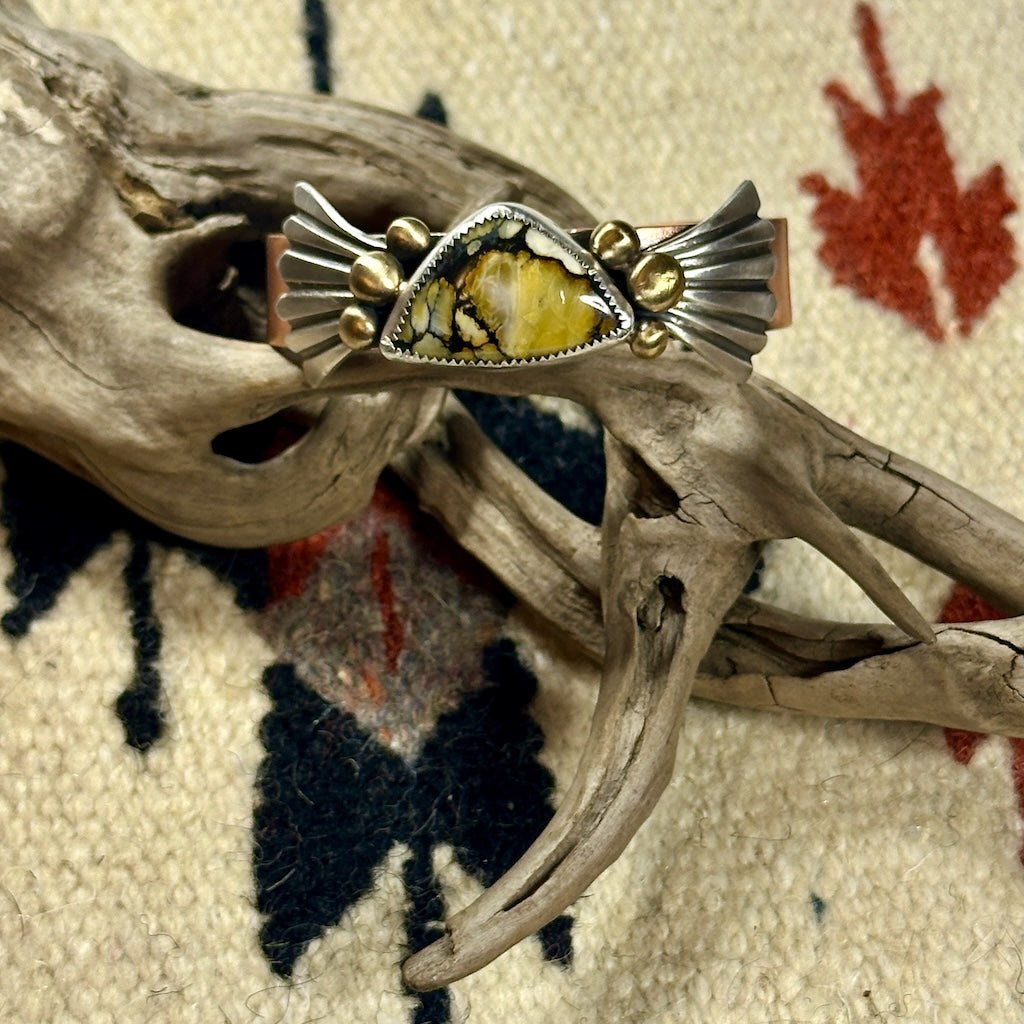 DARK MOON TURQUOISE CUFF AS253