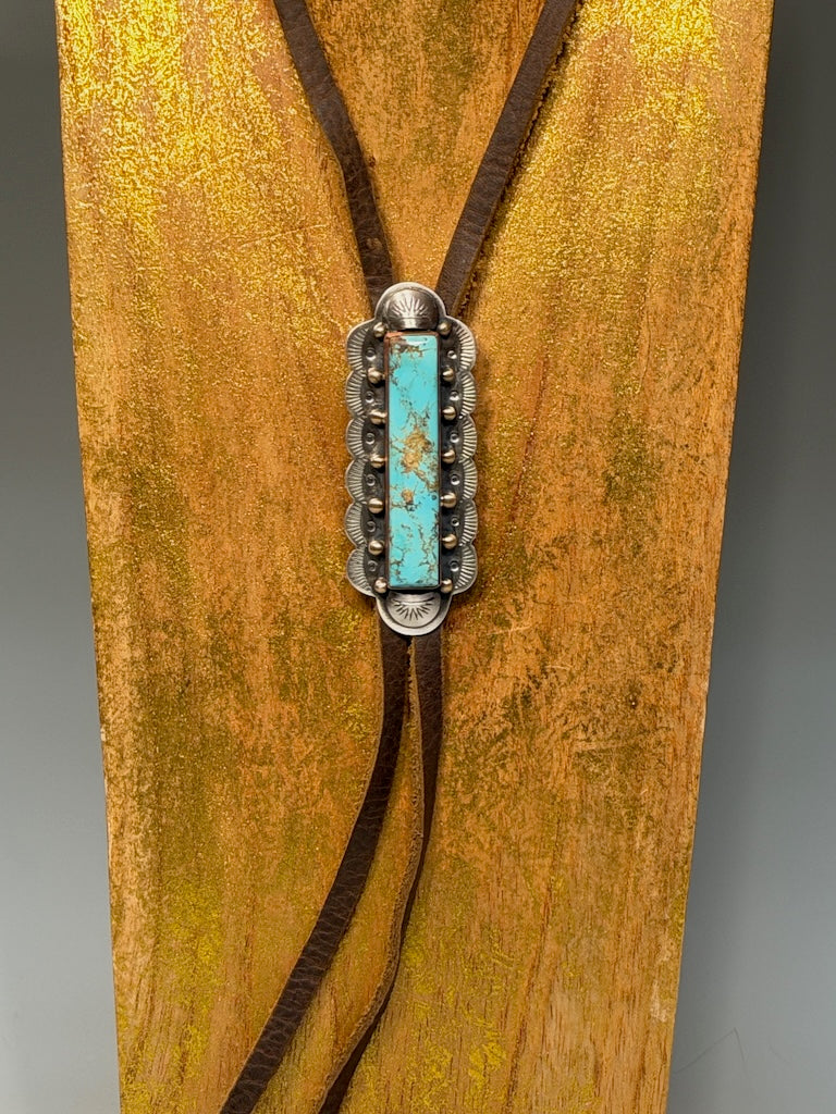 KINGMAN BAR BOLO NECKLACE AS332
