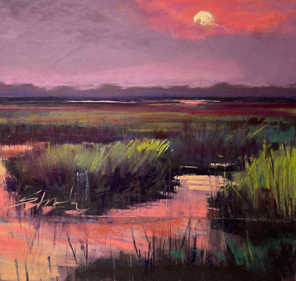 PAINTING SKIES WITH PASTEL WORKSHOP WITH ANNE STRUTZ, PSA, IAPS-MC