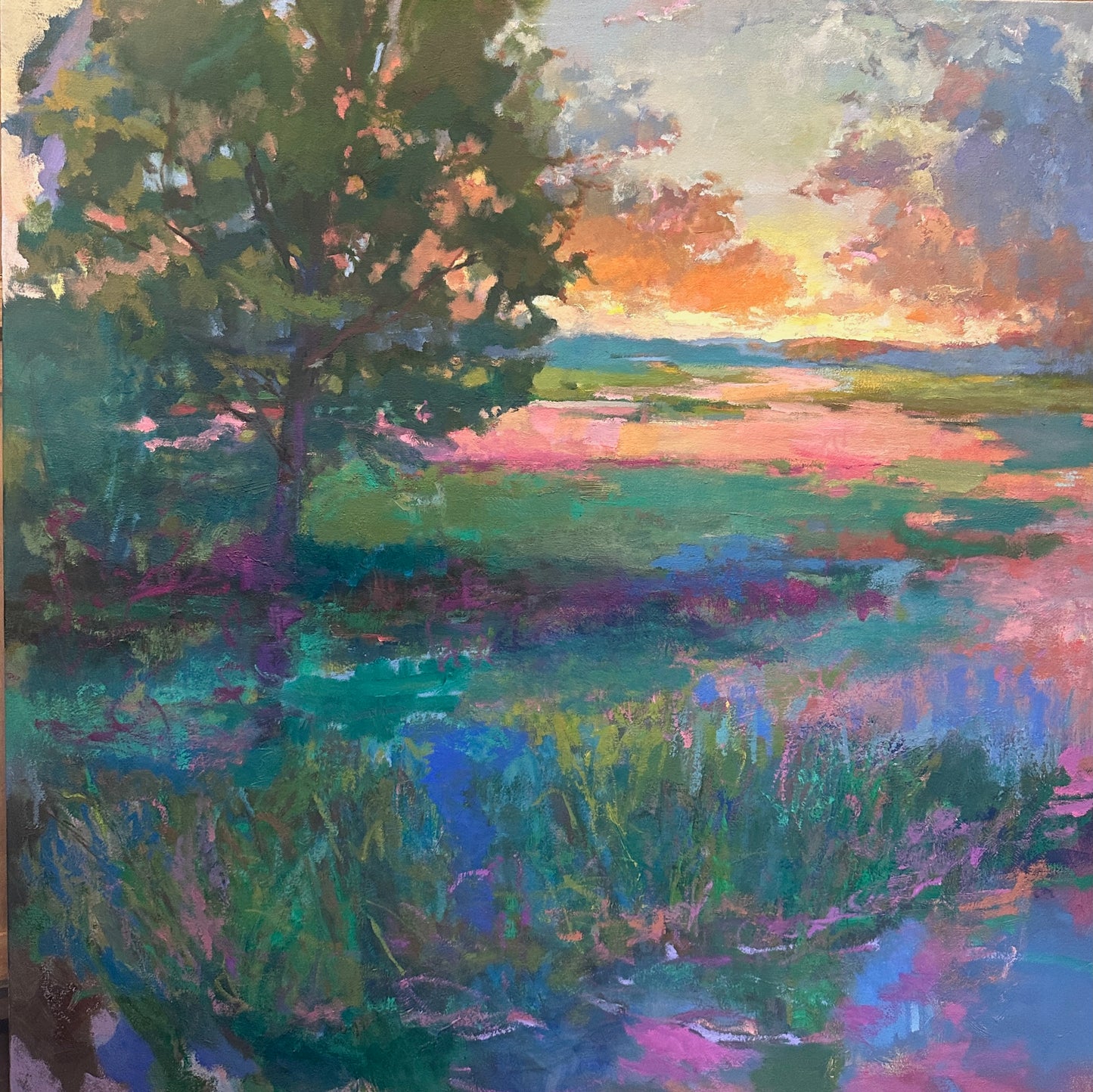 "THE FOREVER TREE" ORIGINAL OIL ON LINEN CANVAS