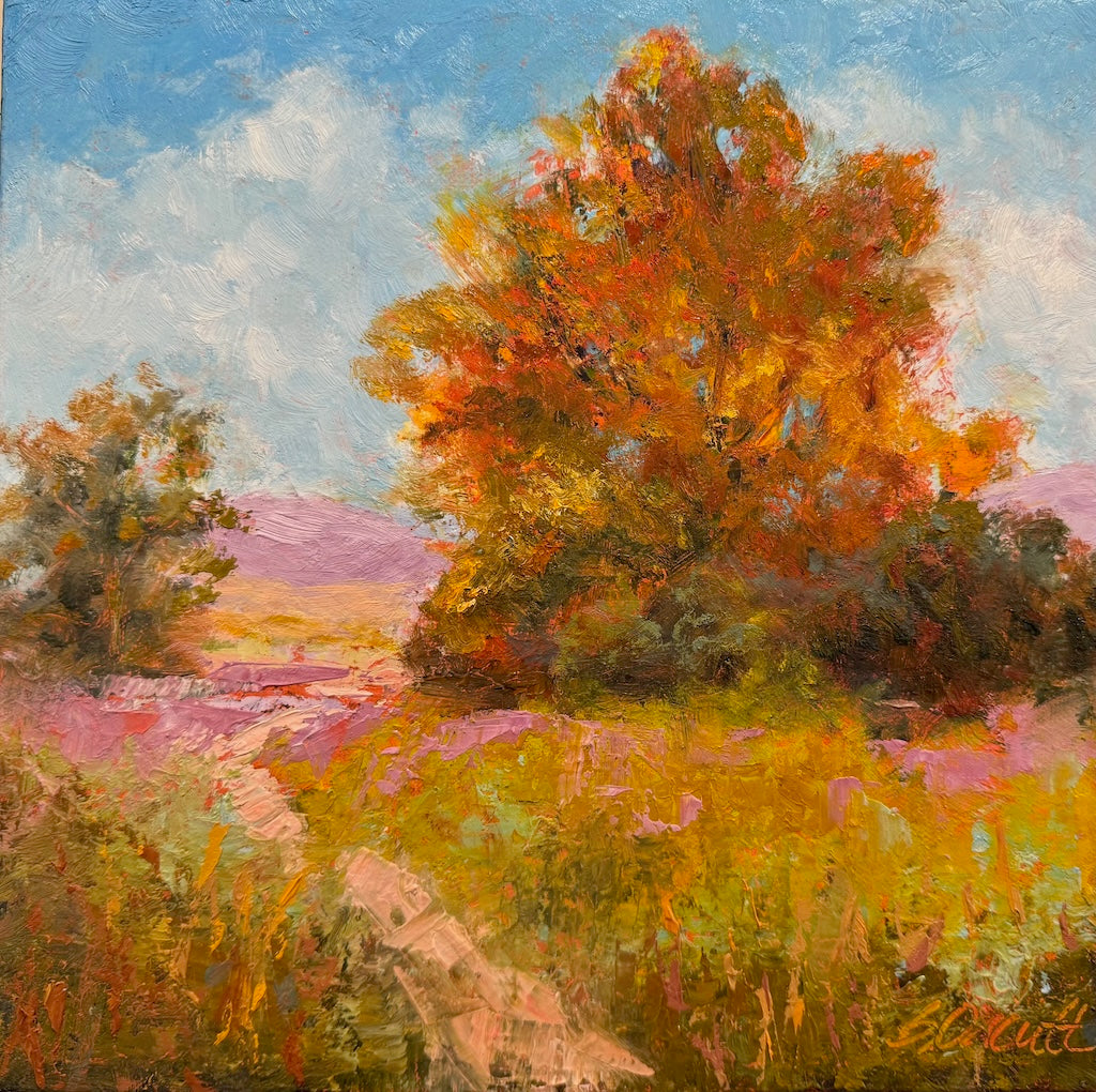 "NEW FAVORITE SPOT" ORIGINAL OIL ON CANVAS/FRAMED