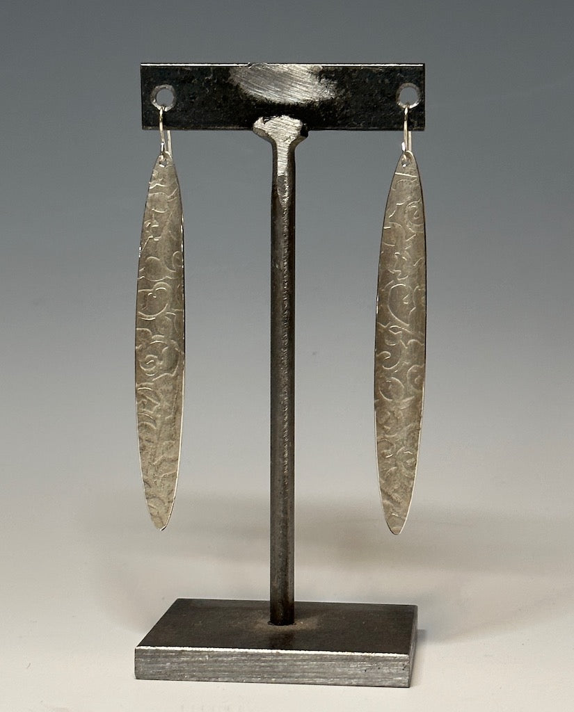 STERLING SILVER EARRINGS WITH SS EAR WIRES DKA185