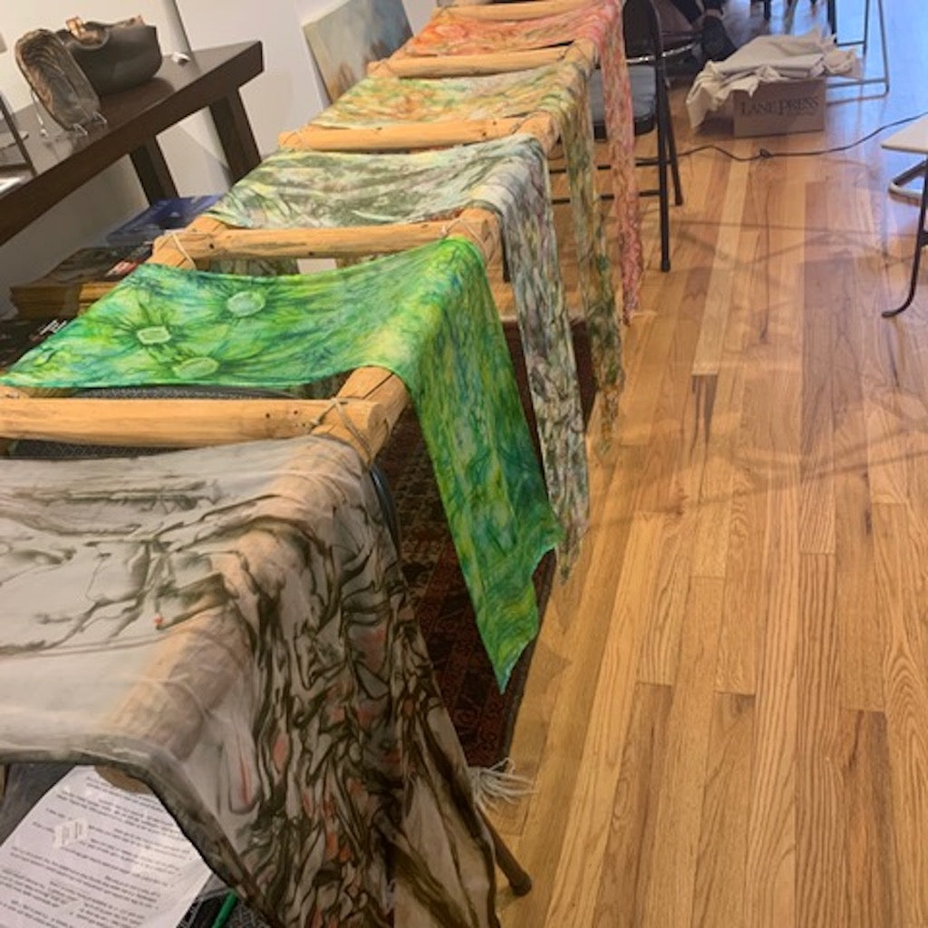 MAKE AND TAKE ONE DAY SILK DYING WORKSHOP WITH DIANE KUEHN