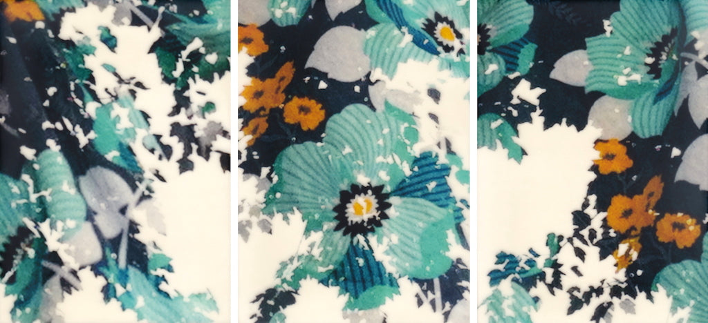 "AWAKEN THE GARDEN" PHOTOGRAPHY/ENCAUSTIC BEESWAX (TRIPTYCH)