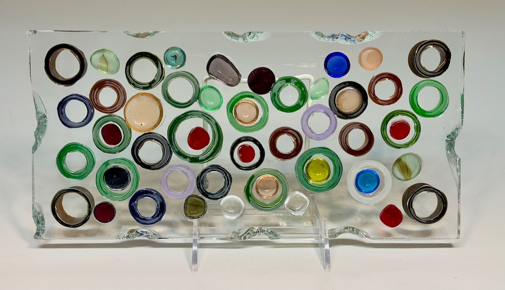 FUSED GLASS TRAY - FM4265