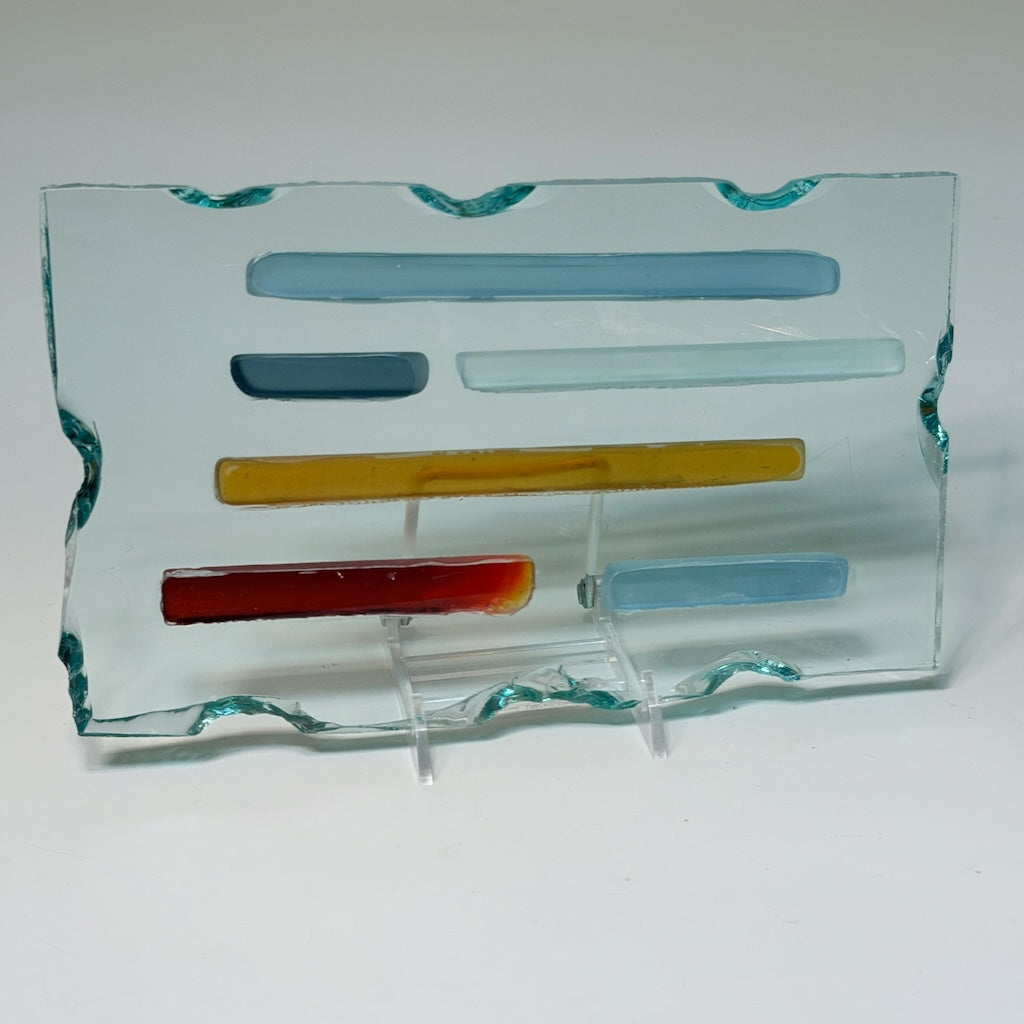 FUSED GLASS TRAY - FM62611