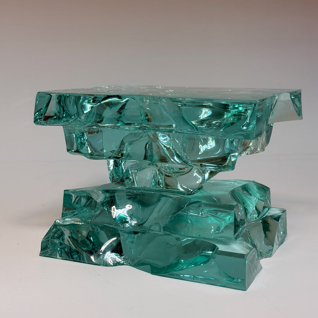 EXTRA LARGE FUSED GLASS CANDLE STAND FMXLST