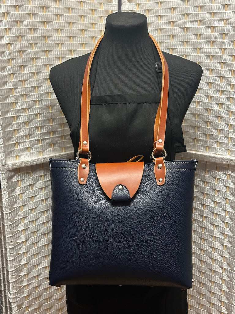 NAVY BLUE TOTE BAG II297