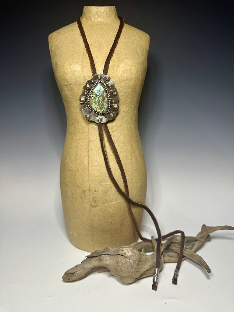 STELLAR BOLO WITH QINGU TURQUOISE JK169