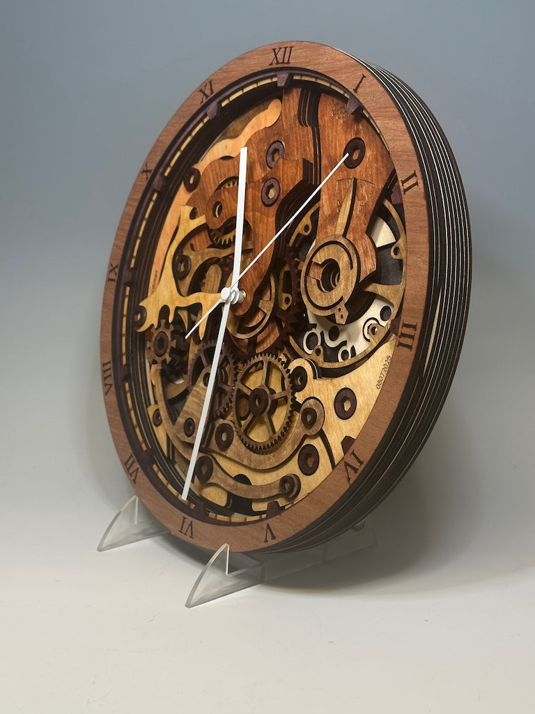 "CLOCK I" LASER CUT WALL CLOCK