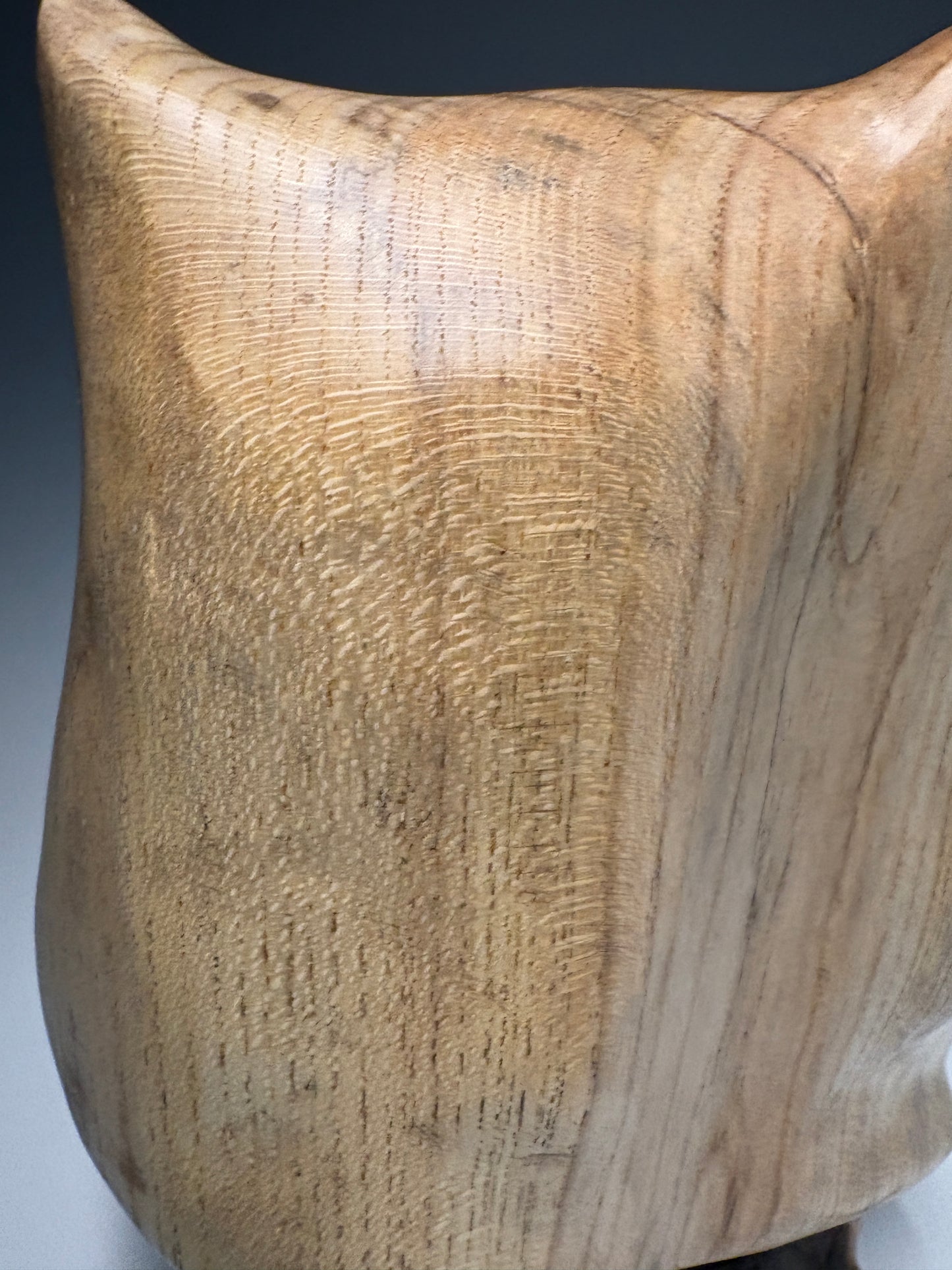 "MORNING DELIGHT II" HAND CARVED SPALTED MAPLE SCULPTURE