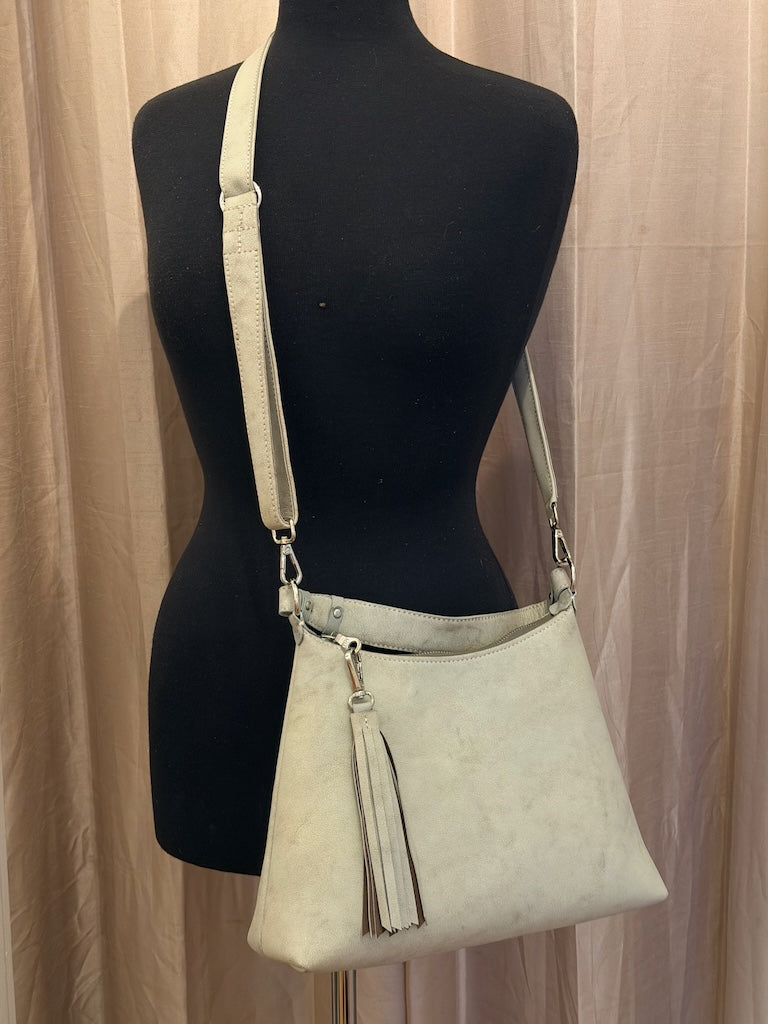LARGE BLISS SHOULDER BAG, BIRCH NH198