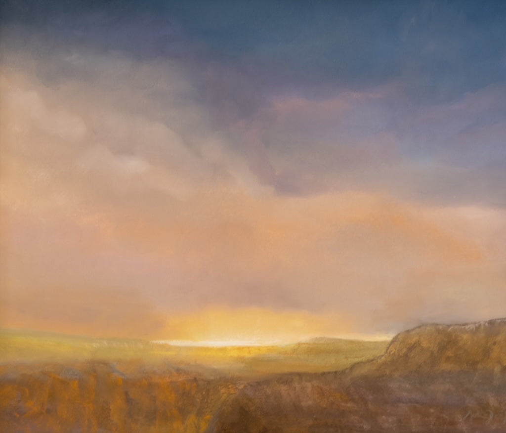 "PERMANENCE" ORIGINAL PASTEL/FRAMED