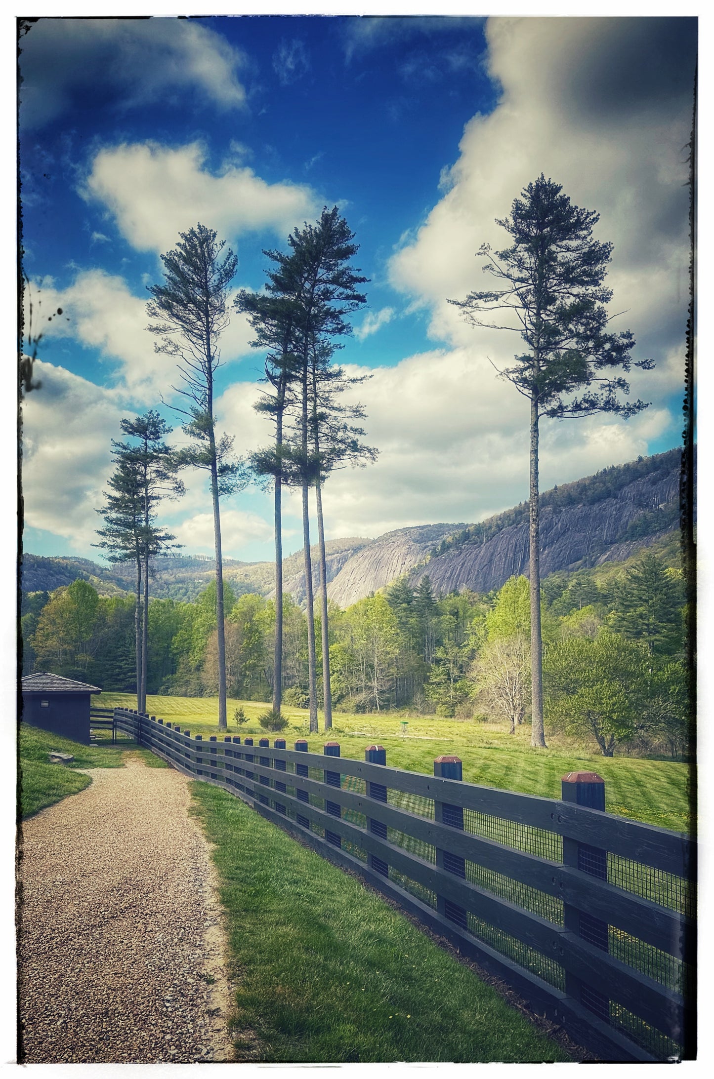 "SAPPHIRE SKY" Framed Photography