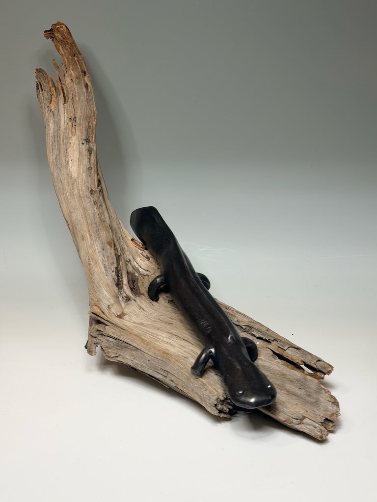 HELLBENDER 6 MIXED MEDIA SCULPTURE