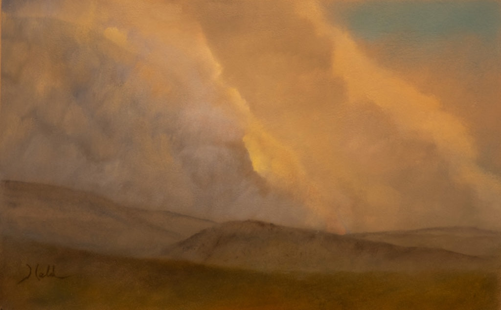 "THE INSIGHT" ORIGINAL OIL/FRAMED