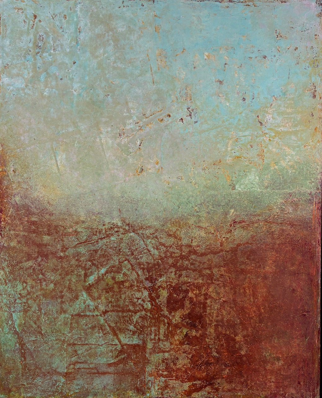 "DAYBREAK" ORIGINAL OIL PAINTING ON PANEL