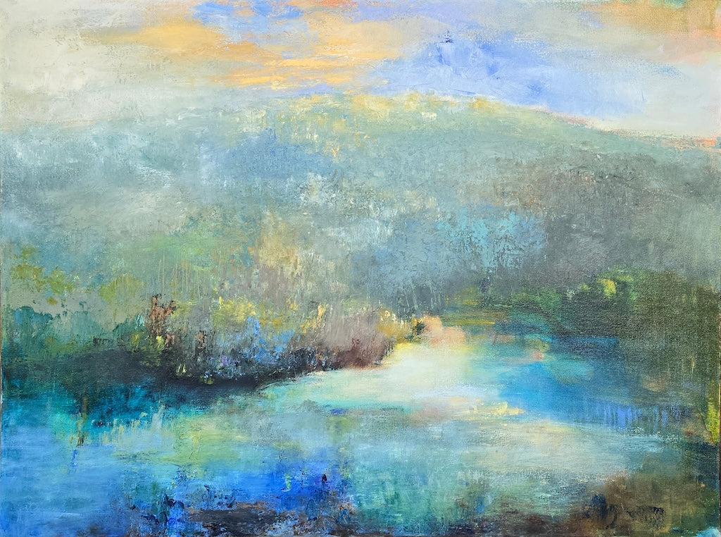 "AS FAR AS THE EYE CAN SEE" ORIGINAL OIL PAINTING ON CANVAS