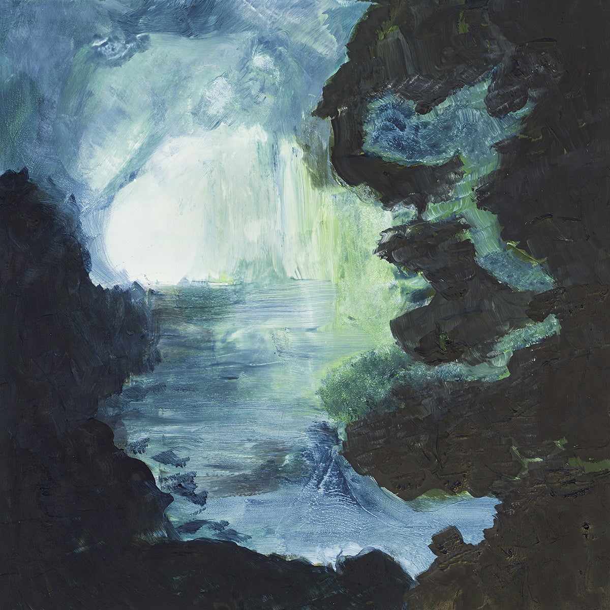 "SECLUDED SECRET" ORIGINAL OIL ON CRADLED PANEL