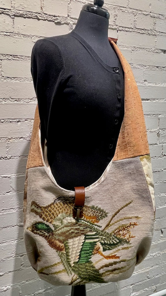 "PHEASANT HUNTER" Vintage Crossbody Handbag