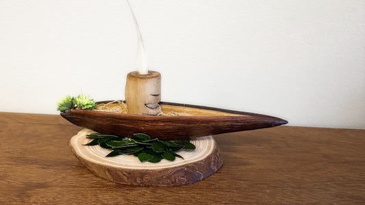 "SECOND CHANCE 126" HAND CARVED WOOD SCULPTURE VG126