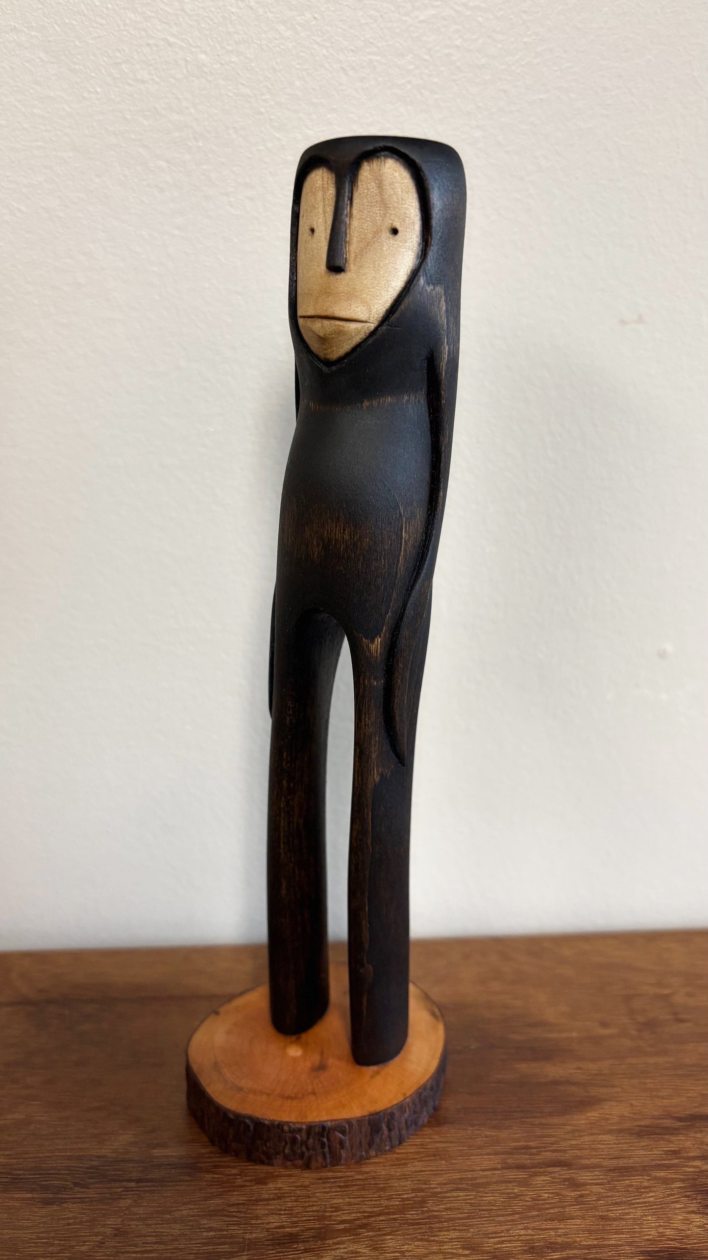 "SECOND CHANCE 151" HAND CARVED WOOD SCULPTURE VG151