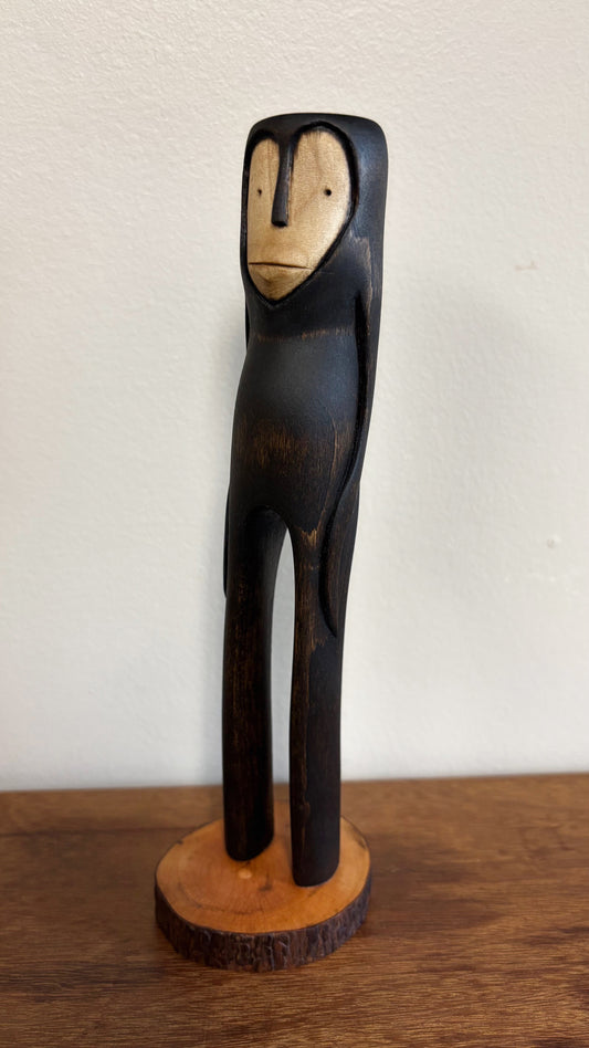 "SECOND CHANCE 151" HAND CARVED WOOD SCULPTURE VG151