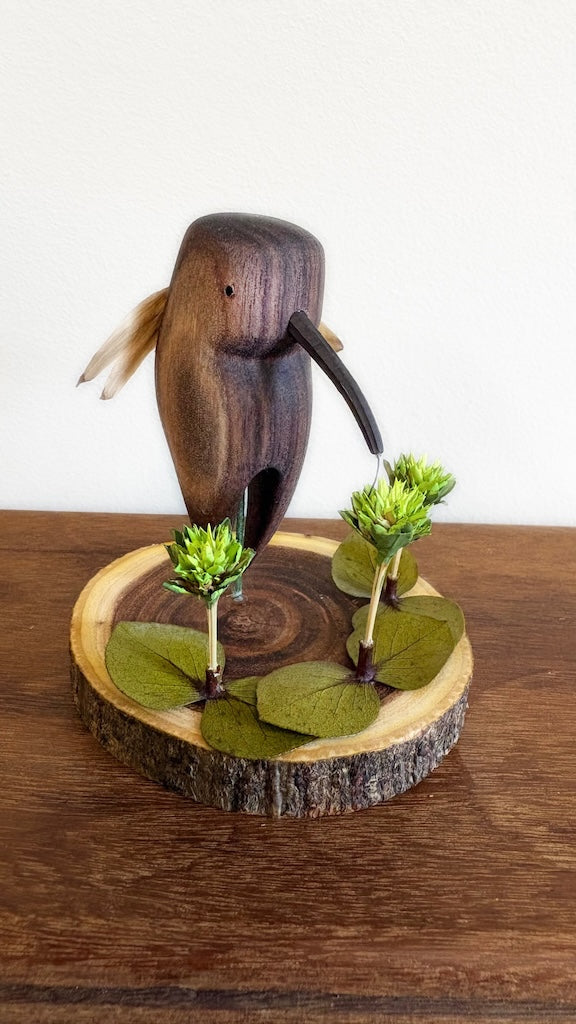 "SECOND CHANCE 189" HAND CARVED WOOD SCULPTURE VG189