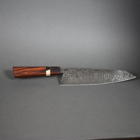 8" DAMASCUS CHEF KNIFE EO26-32