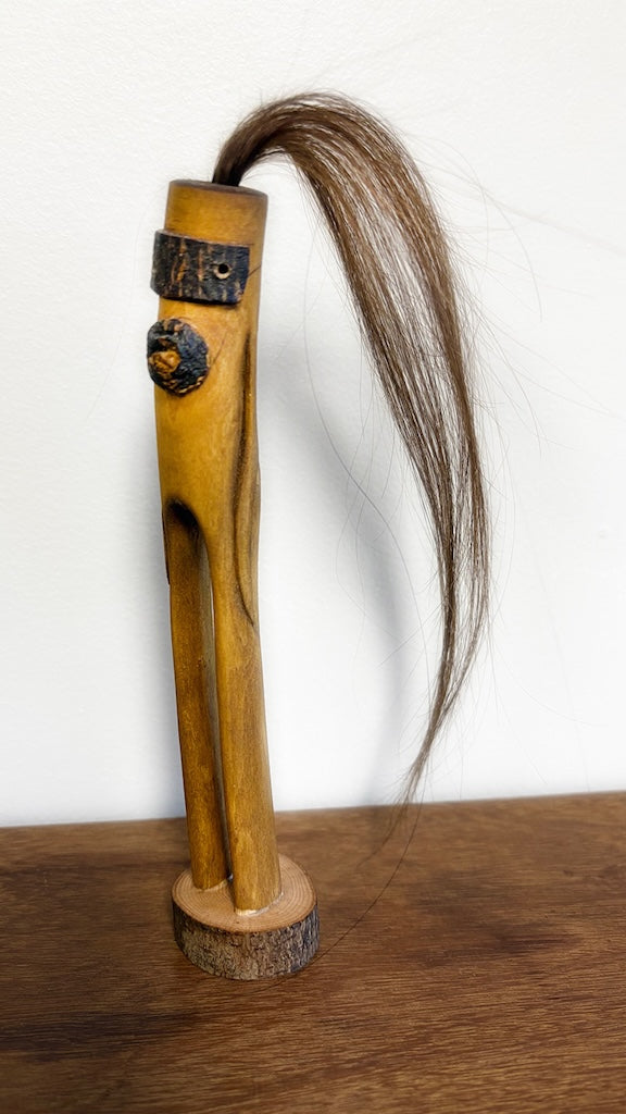 "SECOND CHANCE 49" HAND CARVED WOOD SCULPTURE VG49