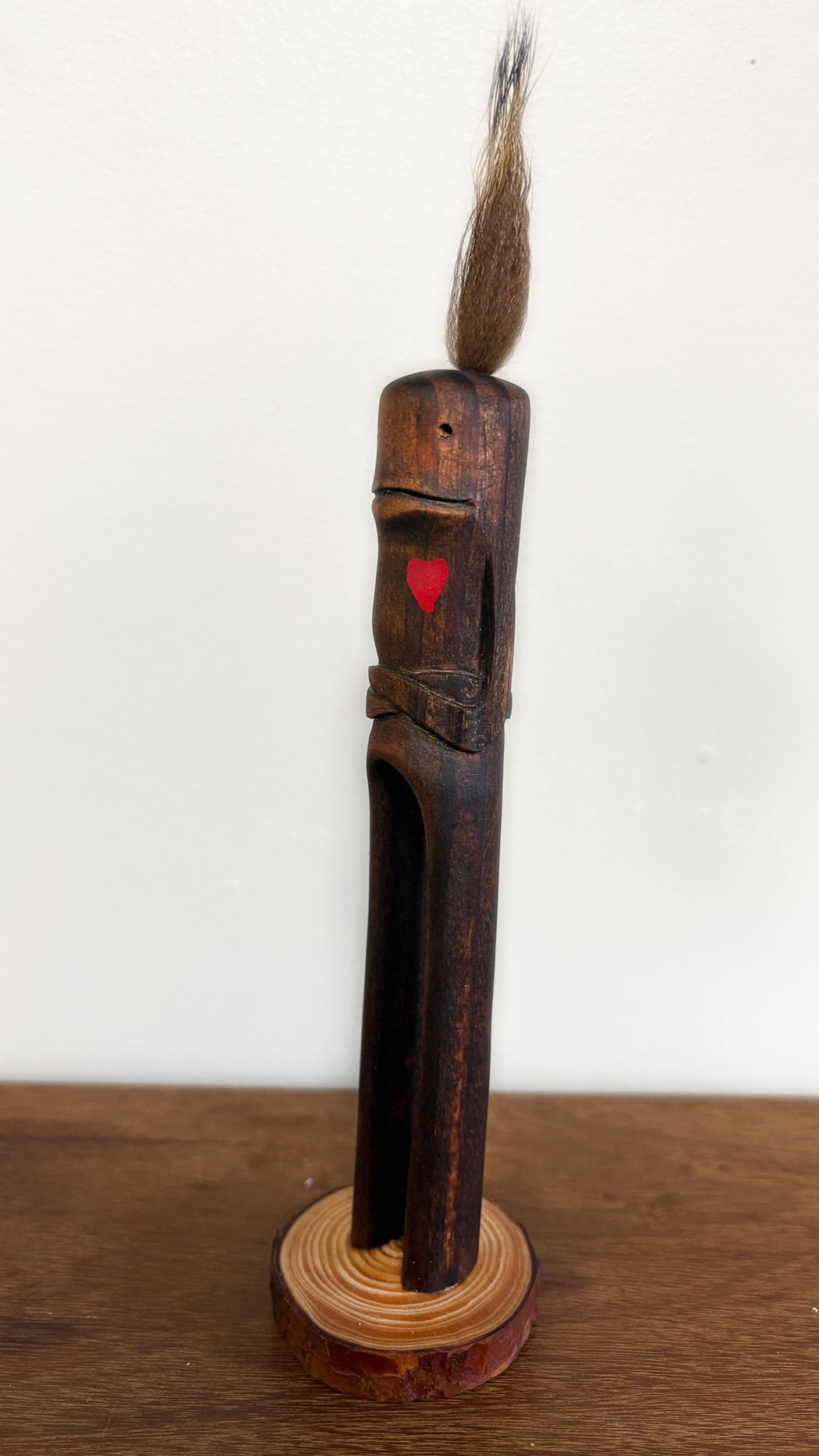 "SECOND CHANCE 59" HAND CARVED WOOD SCULPTURE VG59