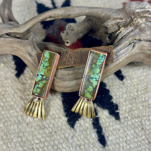 HUBEI FAN EARRINGS AS242