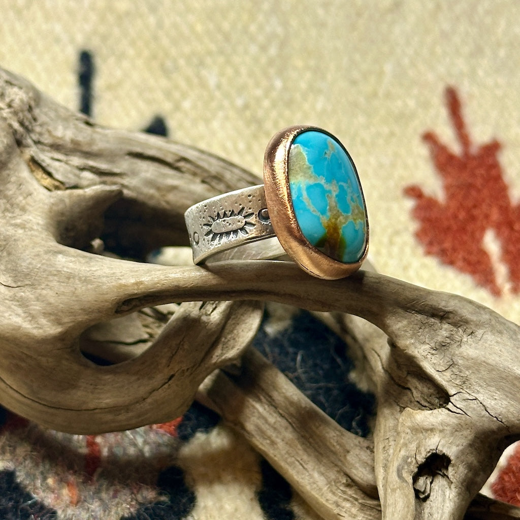 ROYSTON TURQUOISE CLOUD RING AS248