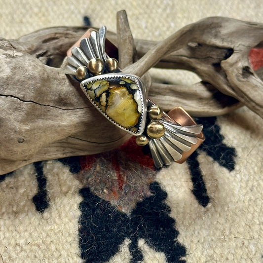 DARK MOON TURQUOISE CUFF AS253