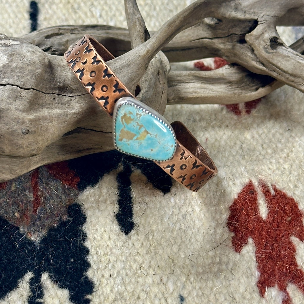 DRY CREEK TURQUOISE CUFF AS255