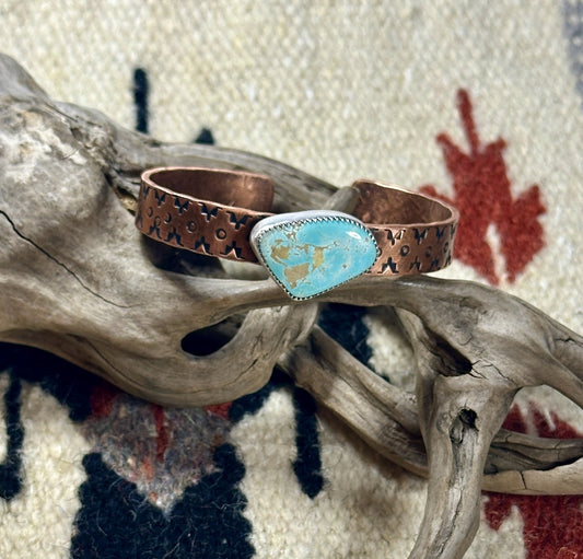 DRY CREEK TURQUOISE CUFF AS255