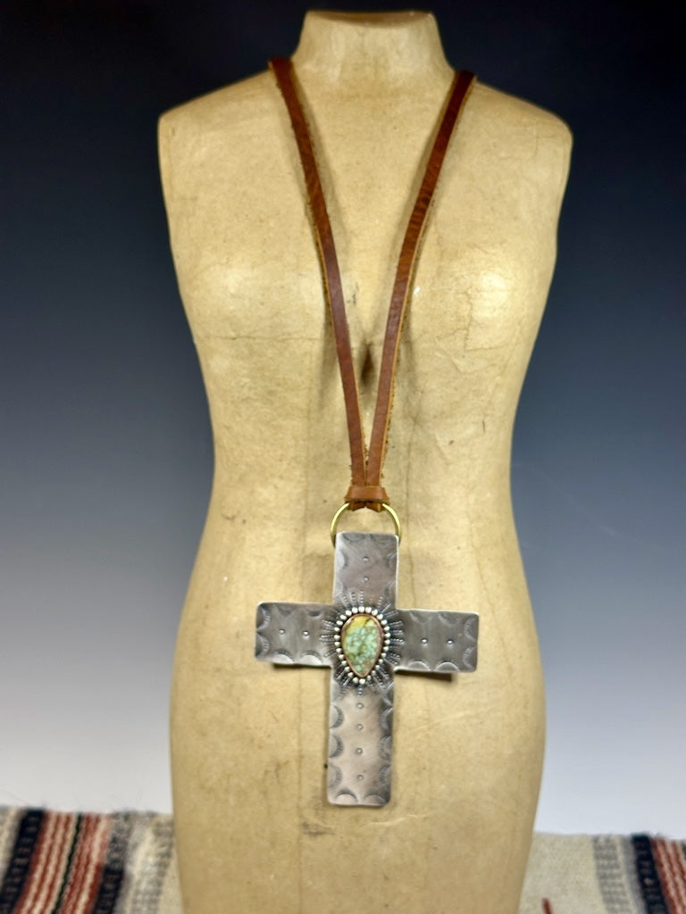 LIFE WALK CROSS NECKLACE AS262