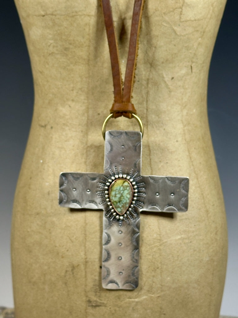 LIFE WALK CROSS NECKLACE AS262