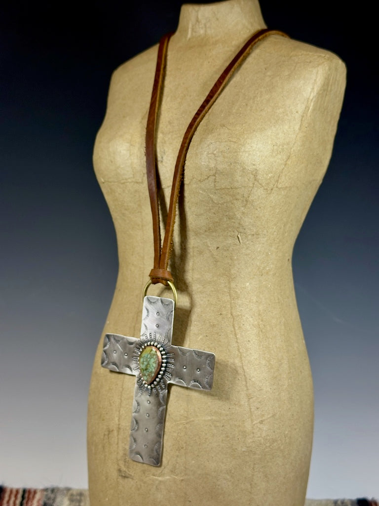 LIFE WALK CROSS NECKLACE AS262