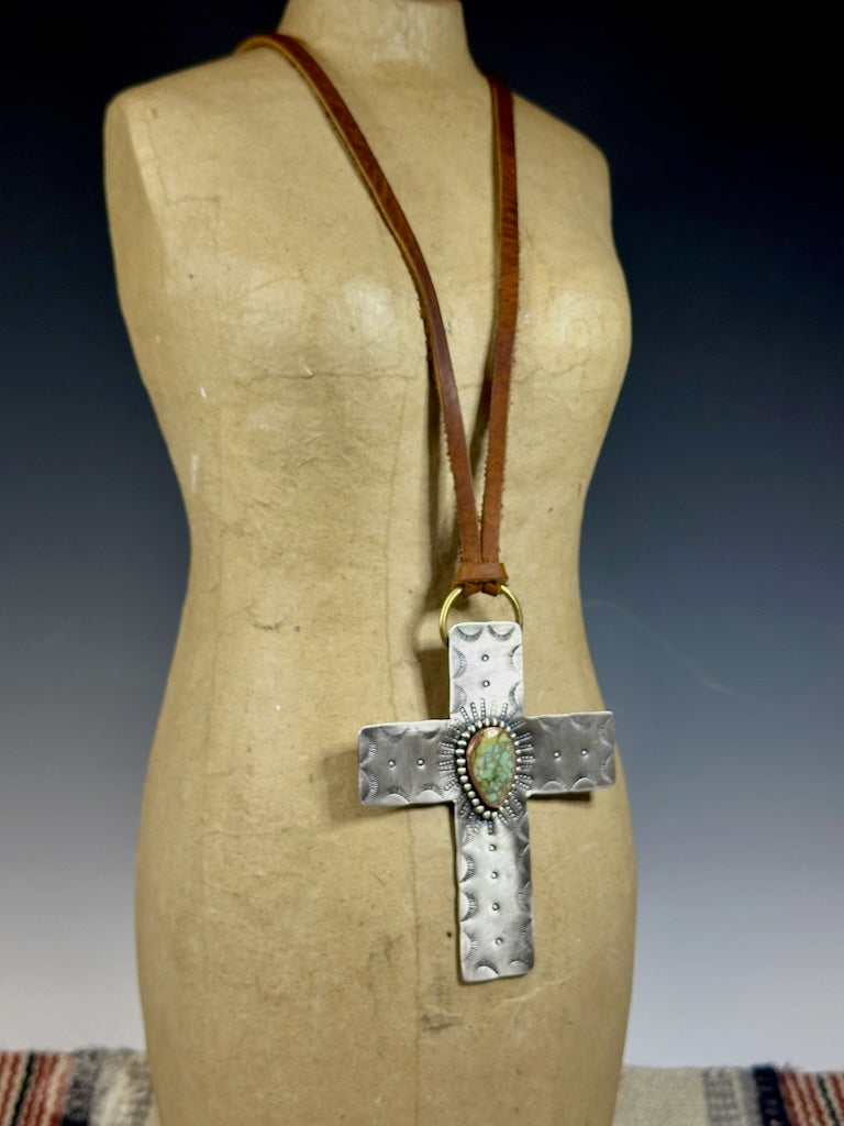 LIFE WALK CROSS NECKLACE AS262