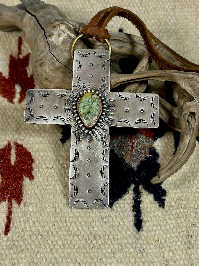 LIFE WALK CROSS NECKLACE AS262