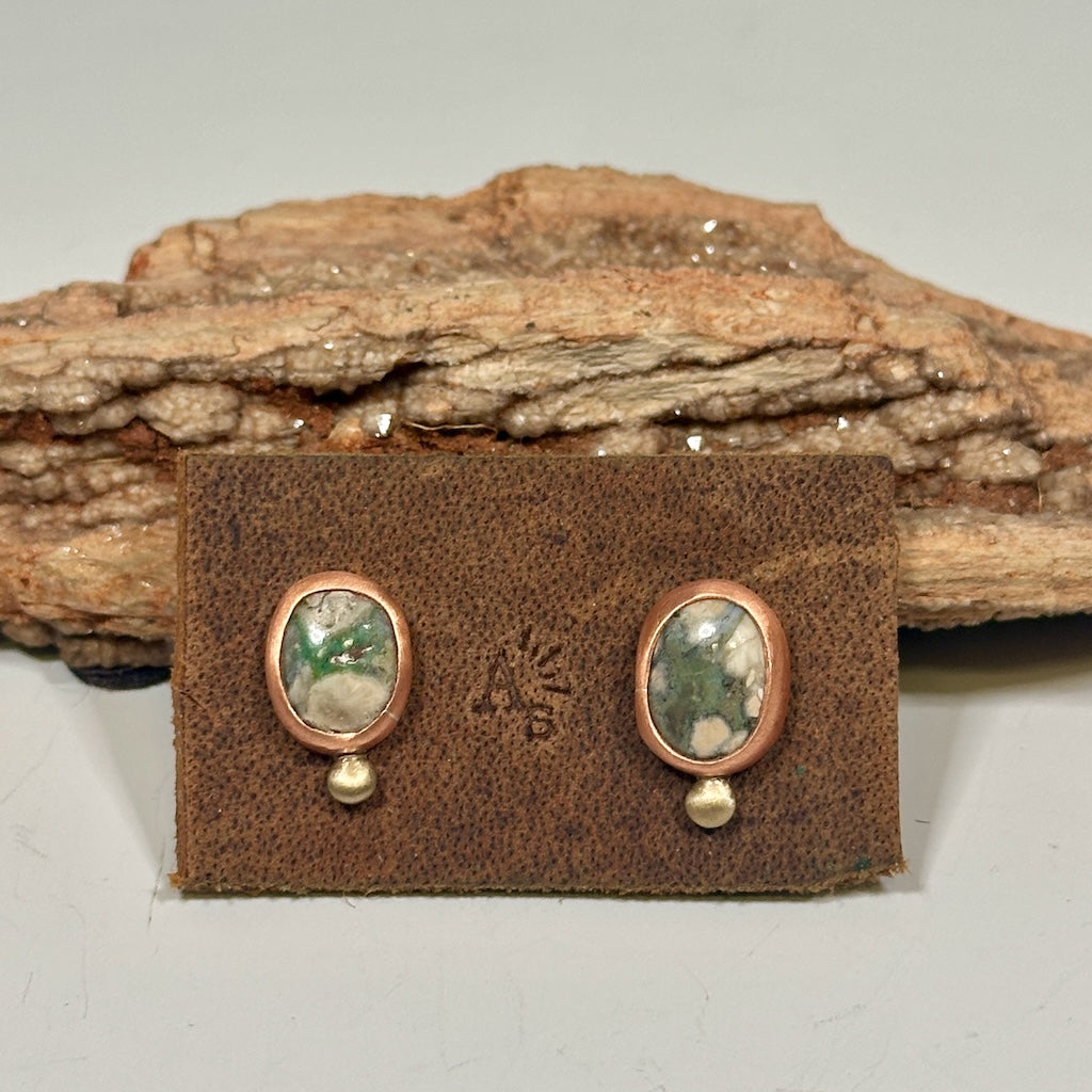 VERDE BLUE EARRINGS AS270