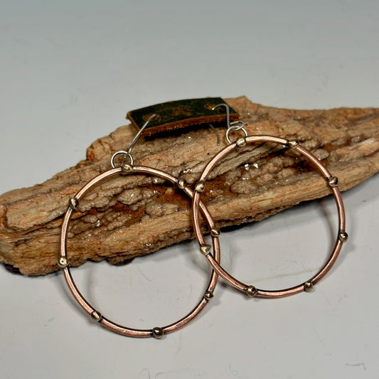 CIRCUIT HOOP EARRINGS AS297