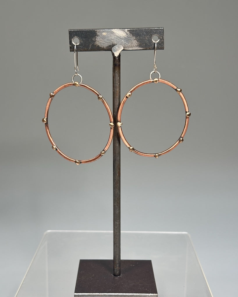 CIRCUIT HOOP EARRINGS AS297
