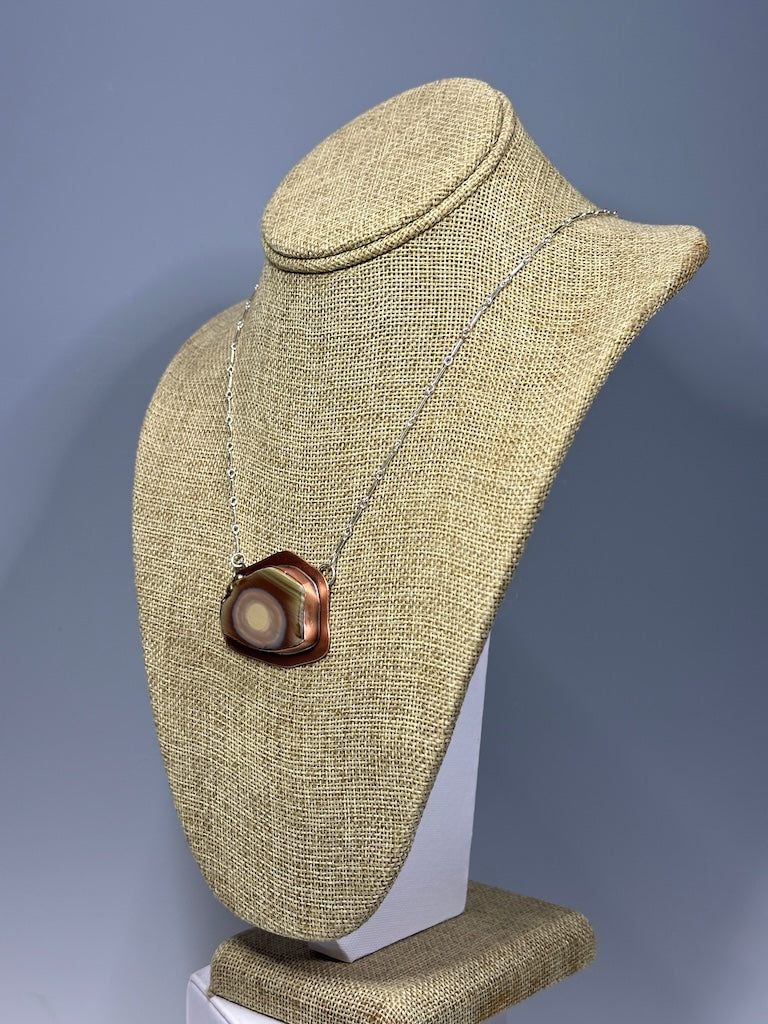 JASPER SLICE NECKLACE AS312