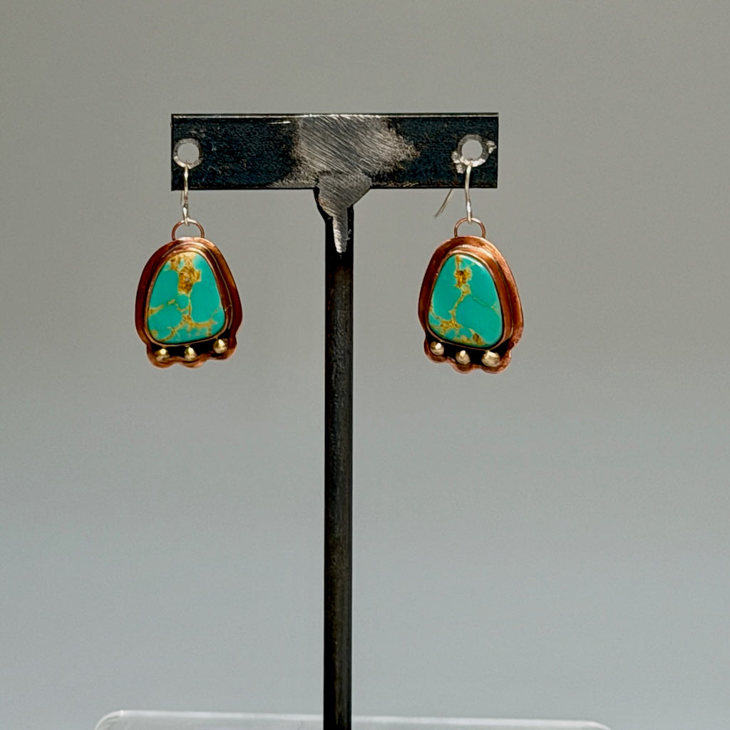 KINGMAN COPPER EARRINGS AS325