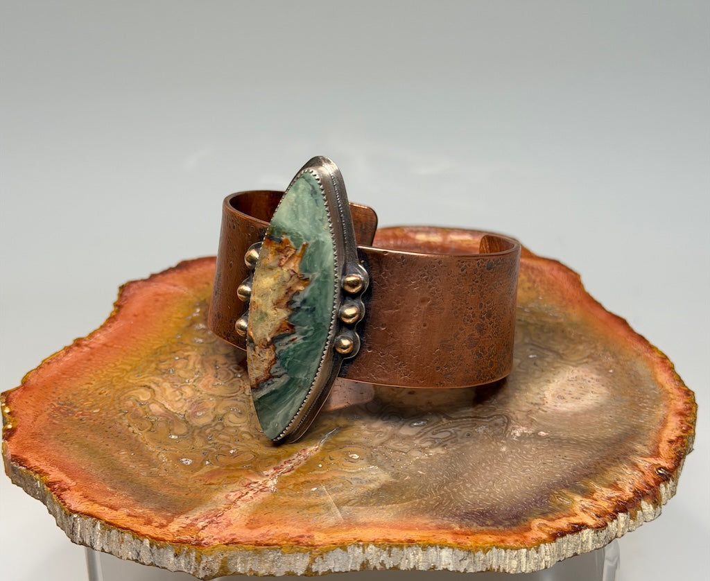 LARSONITE COPPER CUFF AS336