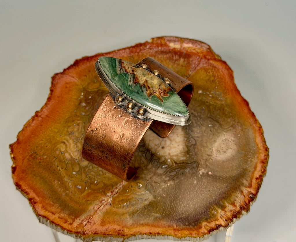 LARSONITE COPPER CUFF AS336