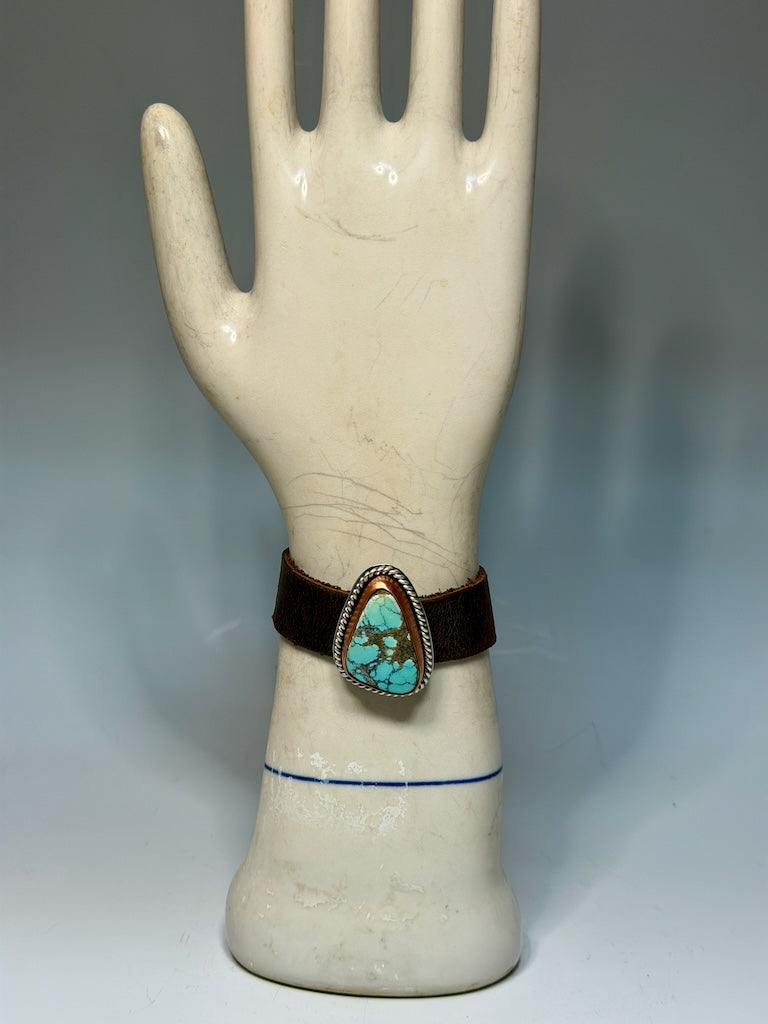 QINGU LEATHER CUFF AS341